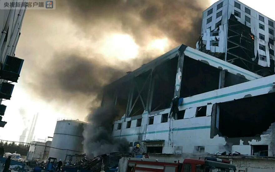 山东昌乐一化工企业发生火灾事故 7人死亡4人受伤