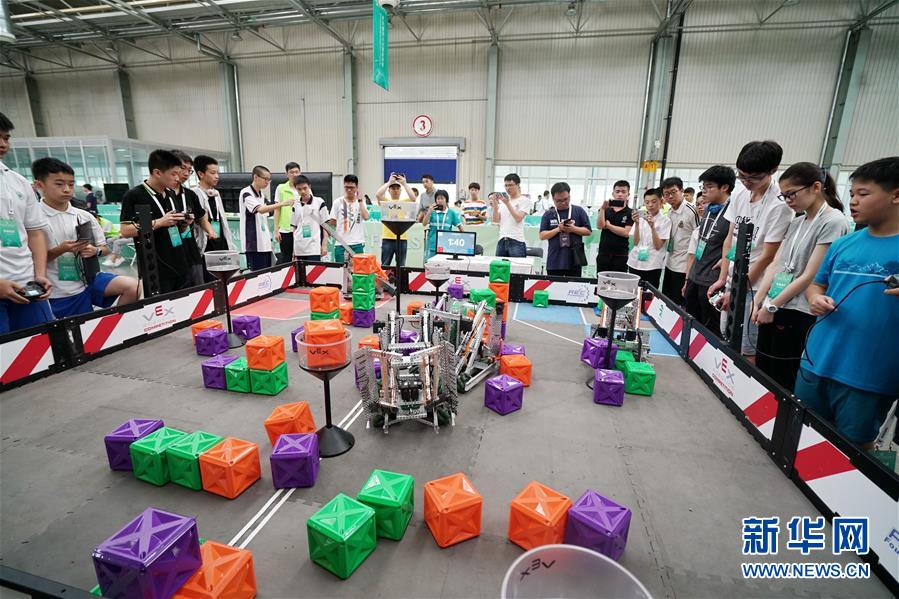 河北保定：2019世界机器人大赛总决赛开赛