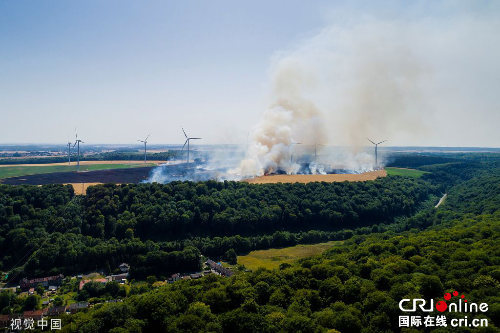 欧洲遭热浪袭击 多国创下高温纪录(组图)