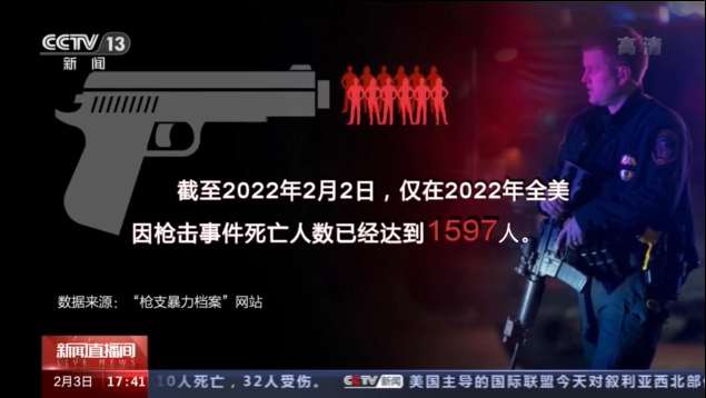 美国民众：监管不力致枪支暴力泛滥