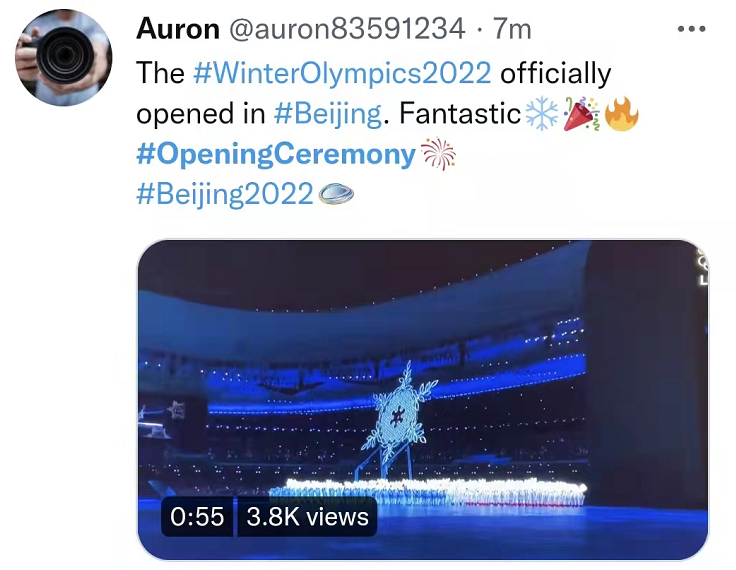 “叹为观止的表演，充满希望的开始” 这场盛会引来全球打call