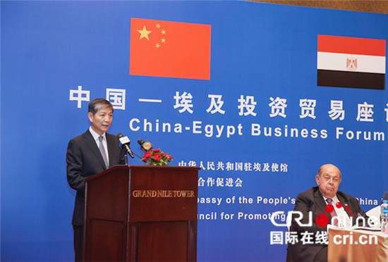 中埃投资贸易交流洽谈会在开罗举行 两国企业家积极探讨合作机会