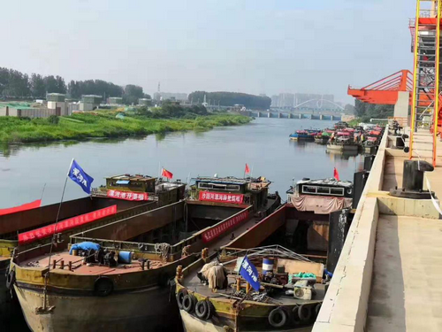 河南最大港口漯河港复航 将再现“水旱码头”繁华盛景