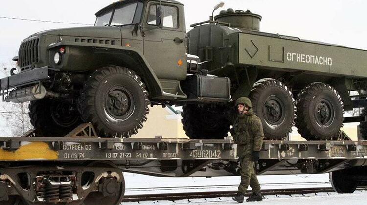 白俄罗斯国防部：一列搭载俄罗斯军人和装备的火车抵达白俄罗斯
