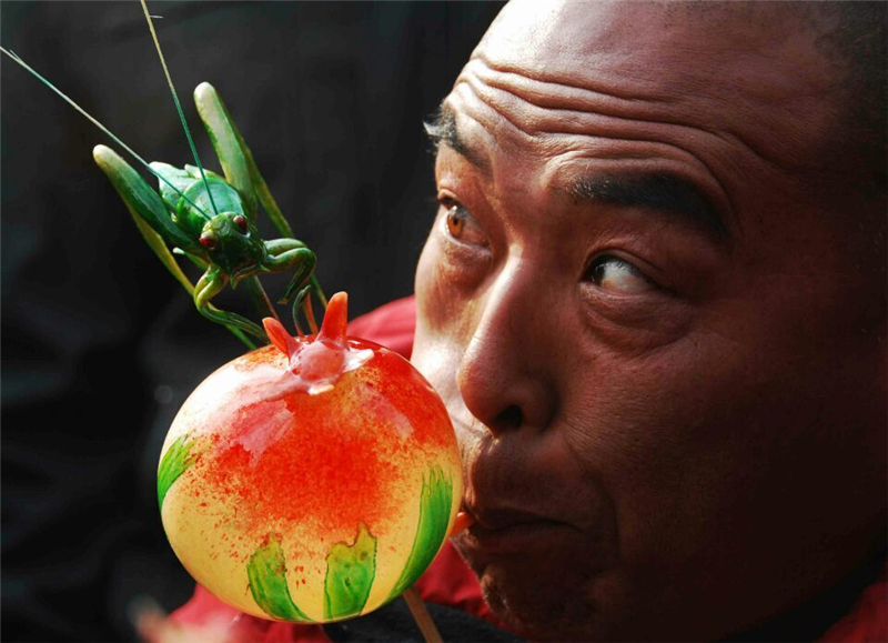 年俗日历·二十三糖瓜粘|石家庄市藁城区西辛庄吹糖技艺