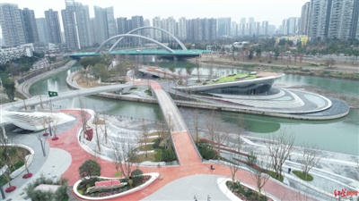 （中首）锦江中建了座“芙蓉岛” 预计上半年正式投用