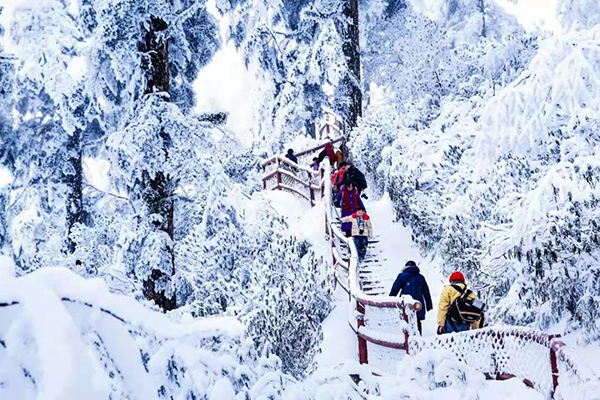 新春走基层|眉山瓦屋山冰雪旅游持续升温_fororder_微信图片_20220203113322