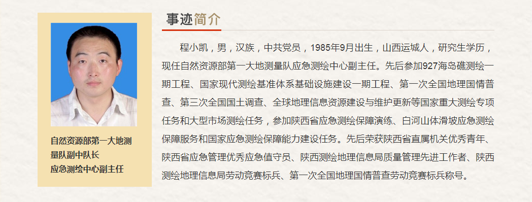 陕西省“最美奋斗者”推荐人选