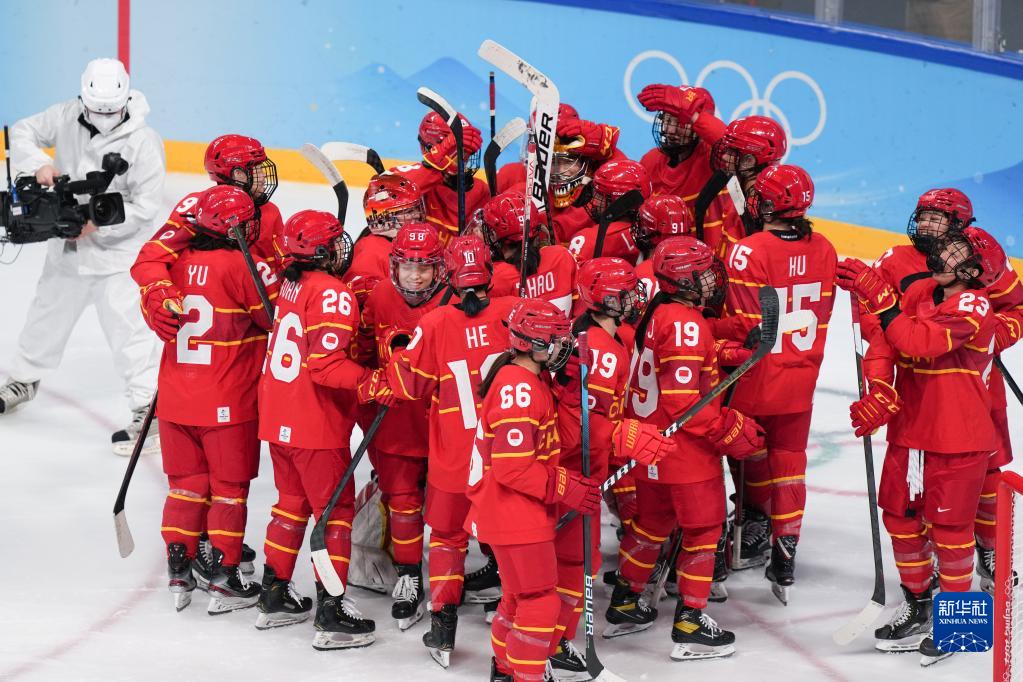 冰球女子小组赛中国队胜日本队