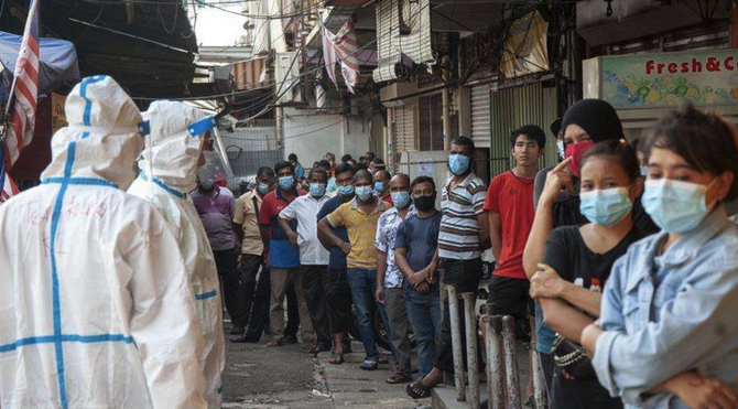 ມາເລເຊຍພົບຜູ້ຕິດເຊື້ອພະຍາດໂຄວິດ-19ເພີ່ມໃໝ່ຕໍ່ມື້ຫຼາຍກວ່າໝື່ນກໍລະນີ ມາເລເຊຍພົບຜູ້ຕິດເຊື້ອພະຍາດໂຄວິດ-19ເພີ່ມໃໝ່ຕໍ່ມື້ຫຼາຍກວ່າໝື່ນກໍລະນີ_fororder_WechatIMG245