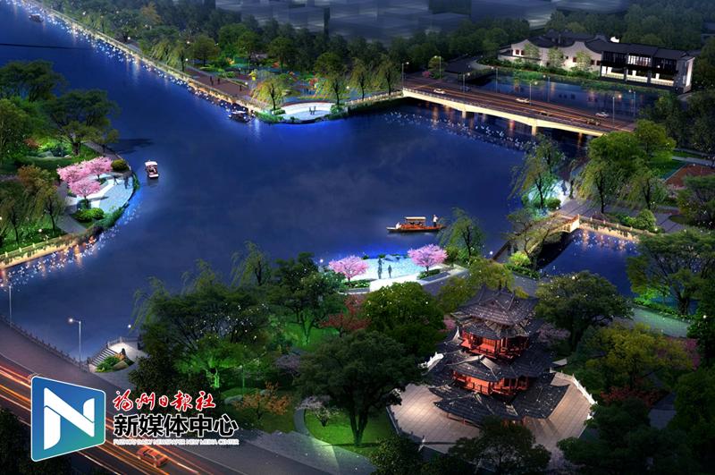 【焦点图】串联“一港一河”　福州打造最长最美核心景观带