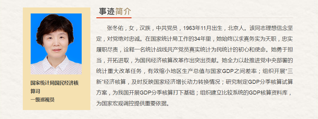 中央和国家机关“最美奋斗者”推荐人选