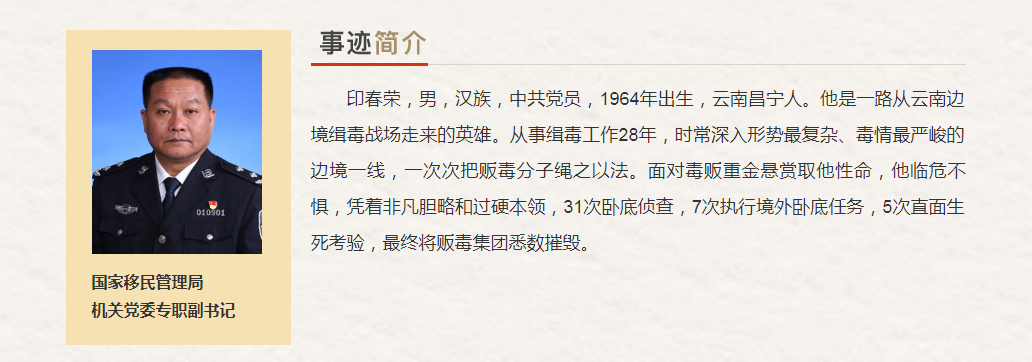 中央和国家机关“最美奋斗者”推荐人选