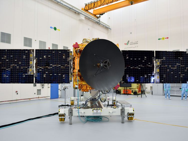 阿联酋“希望”号火星探测器进行最后检测 将于7月15日发射