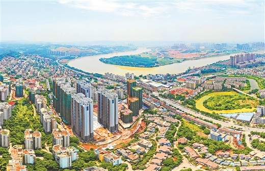 南宁市仙葫开发区成为城镇化进程的典范之一