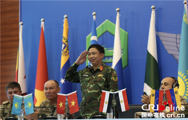 “国际军事比赛-２０１９”库尔勒赛区越南代表团指挥官：越南部