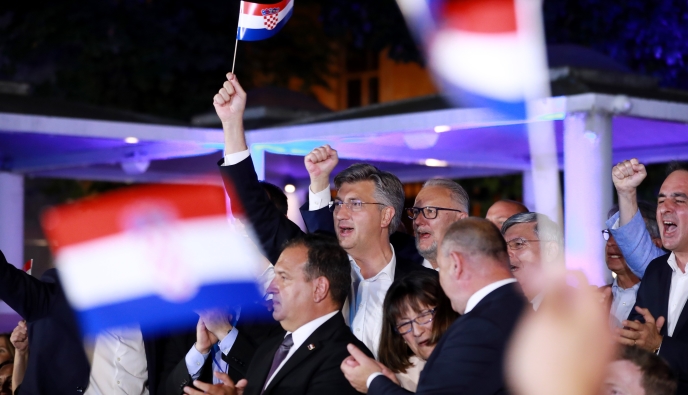 克罗地亚执政党赢得议会选举