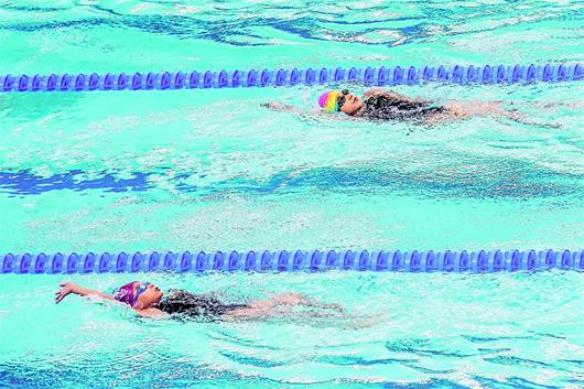 军运会游泳测试赛圆满落幕 多项指标创省内游泳比赛纪录