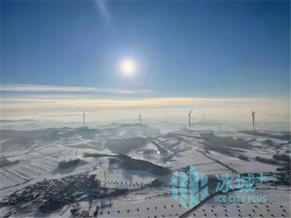 “大风车”转起来！冰城今年首个风电项目建成并网