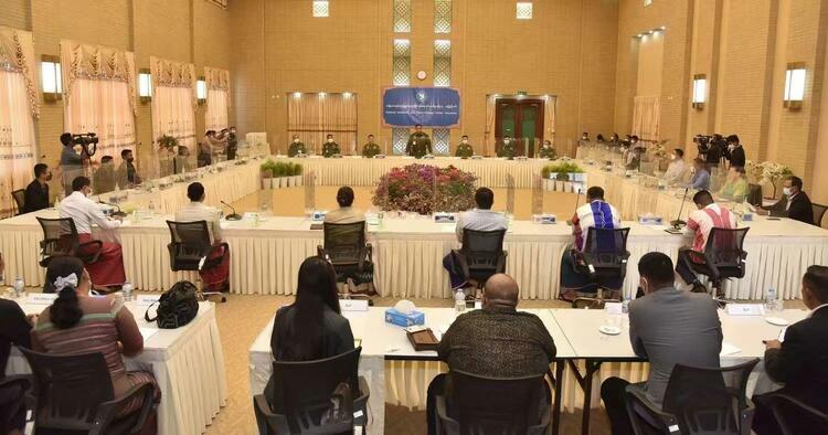 ກຸ່ມປະກອບອາວຸດຊົນເຜົ່າທ້ອງຖິ່ນ 9 ກຸ່ມຂອງມຽນມາໄດ້ເຂົ້າຮ່ວມເຈລະຈາສັນຕິພາບ ກຸ່ມປະກອບອາວຸດຊົນເຜົ່າທ້ອງຖິ່ນ 9 ກຸ່ມຂອງມຽນມາໄດ້ເຂົ້າຮ່ວມເຈລະຈາສັນຕິພາບ_fororder_缅甸武装