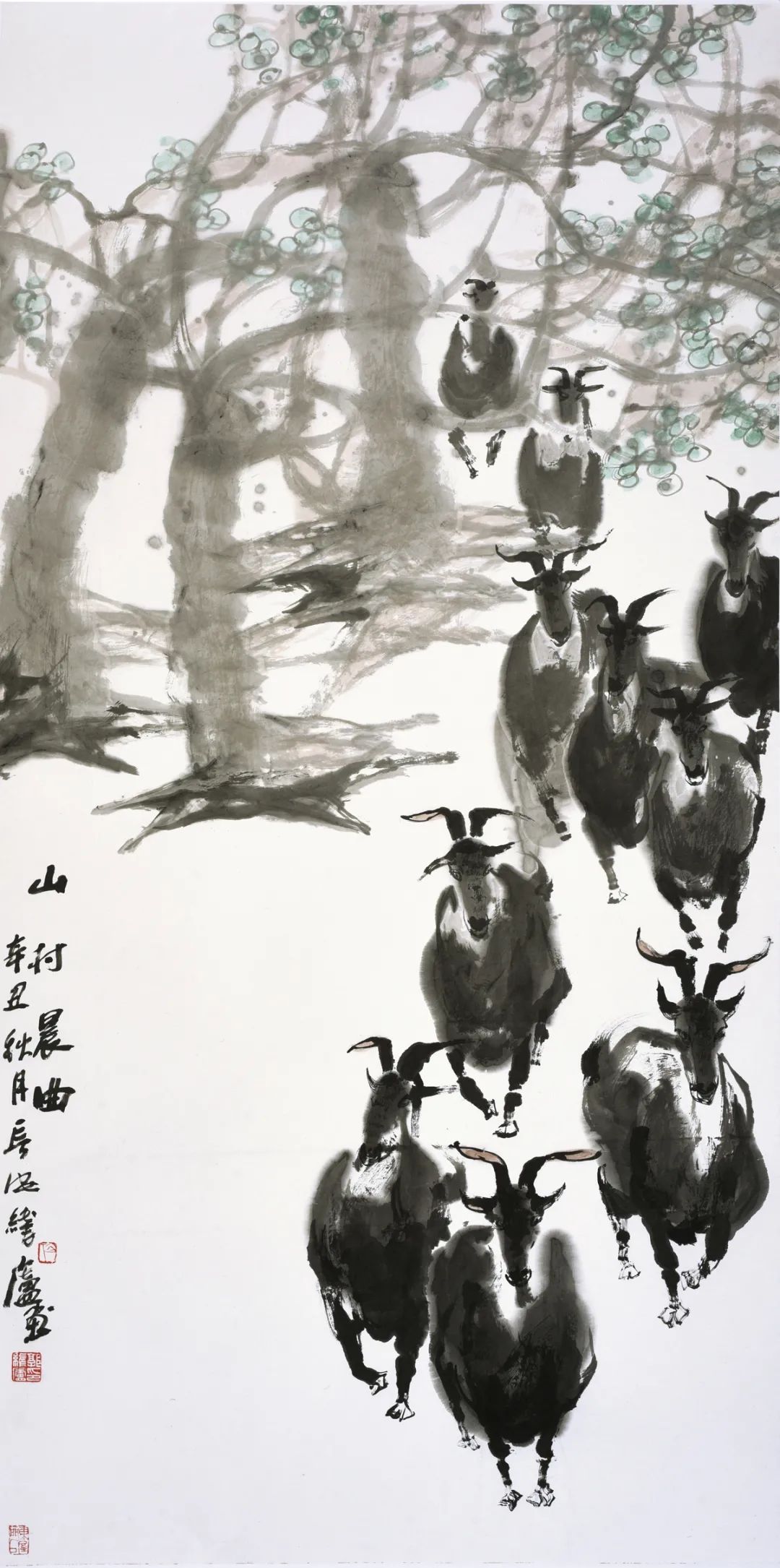 郭线庐2022迎新春中国画作品精选