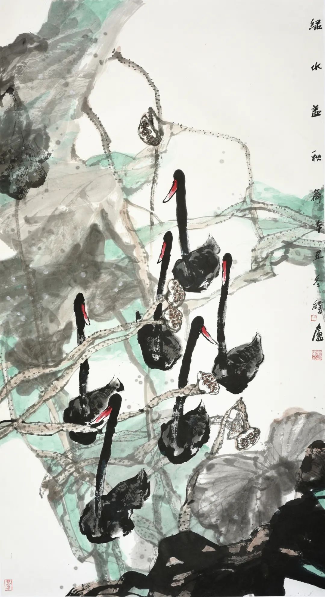 郭线庐2022迎新春中国画作品精选