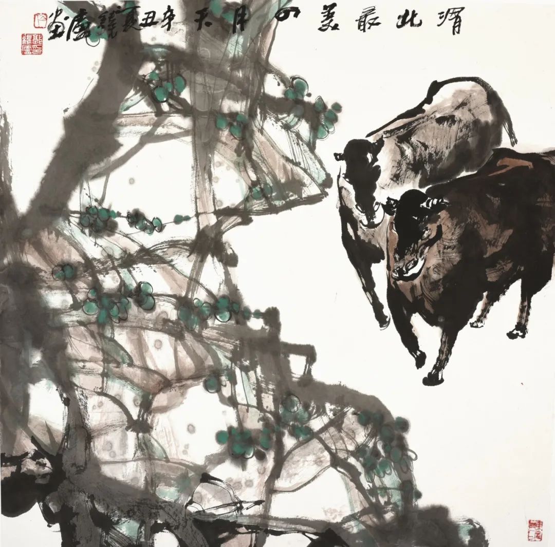郭线庐2022迎新春中国画作品精选