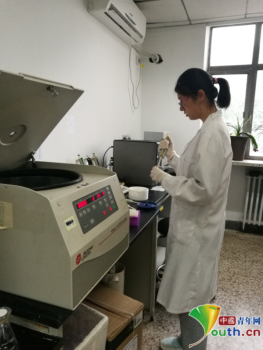 【中国梦&#183;践行者】走进中科院看17岁“生物少女”励志过招“肿瘤君”