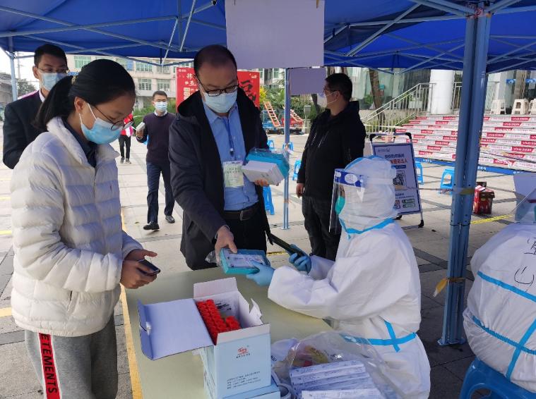 浙江移动温州分公司党员披甲上阵坚守苍南疫情防控第一线