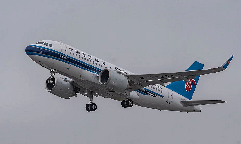 南航成为全球首家运营“高高原”机型A319neo的航空公司_fororder_1