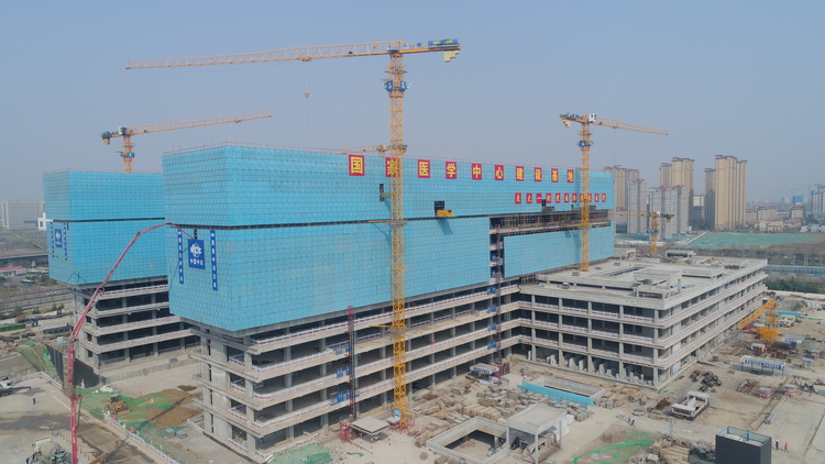 十七冶陕西分公司推动国际陆港医院项目建设再加速_fororder_微信图片_20220311172352