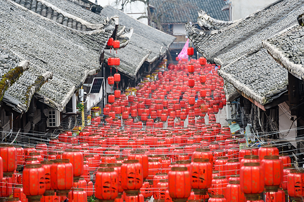 自贡富顺:千年盐运古镇 今朝重焕生机_fororder_13古镇街道幽静深远(摄影-廖志全)