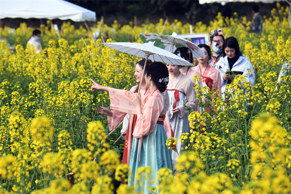 本次春季踏青赏花旅游季活动将从3月一直持续到4月底,将在金堂县赵镇