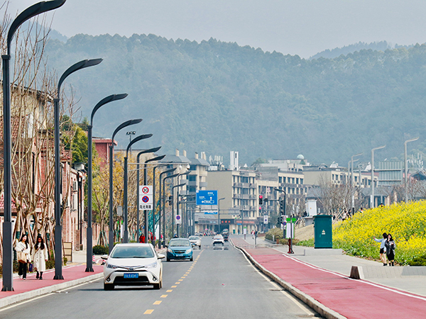 成都龙泉驿区同安阳光南路“换新装” 绘出同安未来锦绣画卷_fororder_成都市龙泉驿区同安街道同安阳光南路--摄影-刘世光-(3)