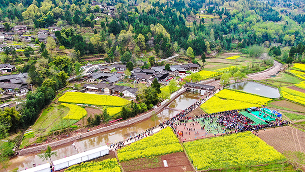 2022 "Into the Beautiful Countryside" Cultural Tourism Event of Sichuan Province Held_fororder_1