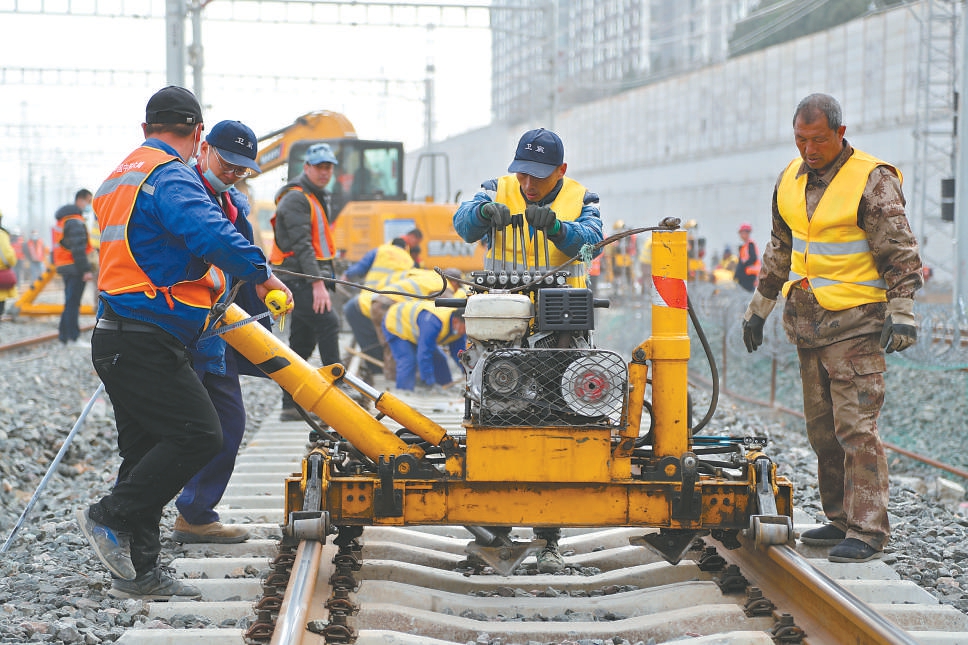 北京丰台站完成拨接施工具备开通条件
