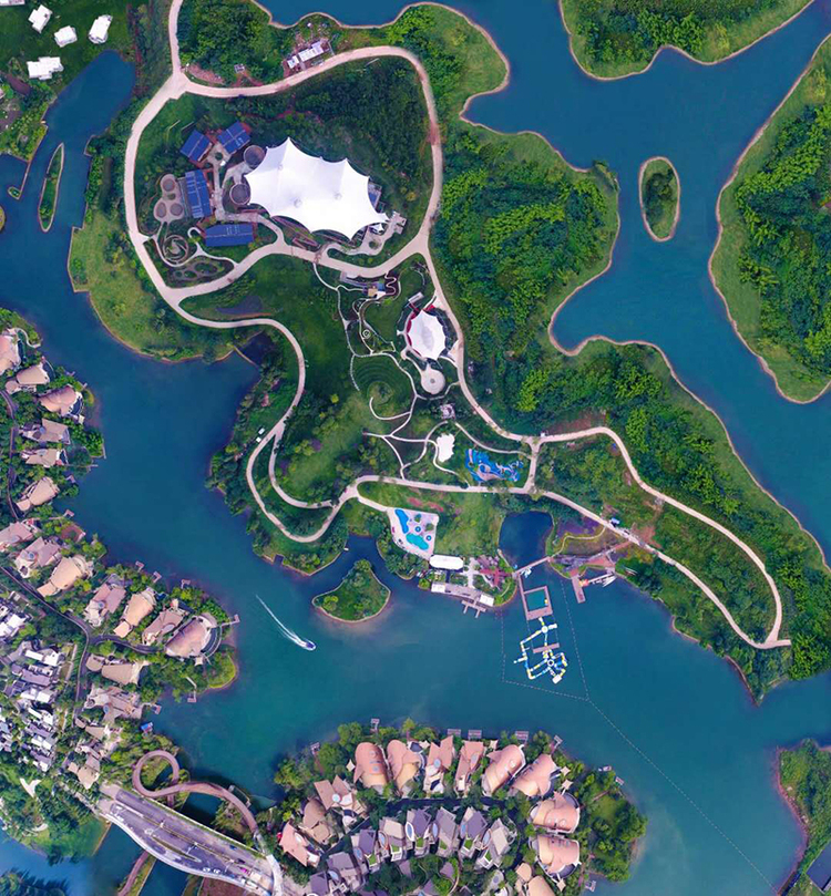 Hi, Tianfu New Area! Silk Road Youths Visit Luxelakes for Ecological Charm_fororder_图片2