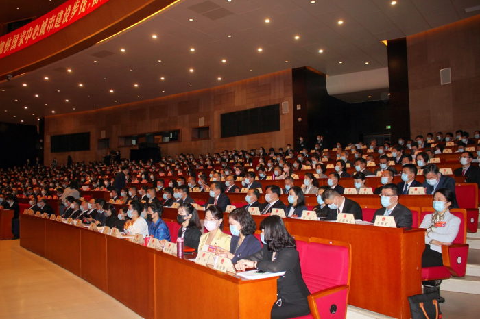 西安市第十七届人民代表大会第一次会议在陕西大会堂顺利开幕_fororder_图片3(1)