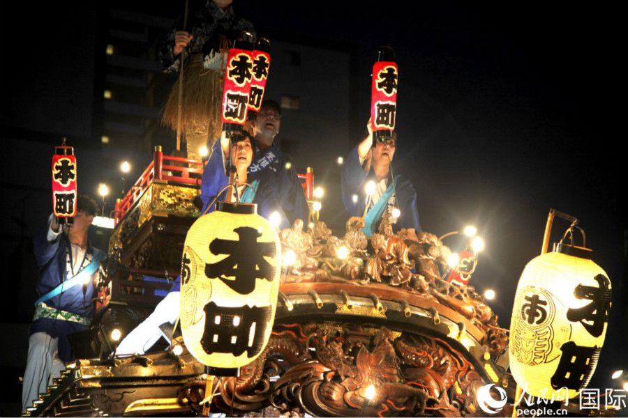 东京八王子祭 有形文化财产的华丽展示