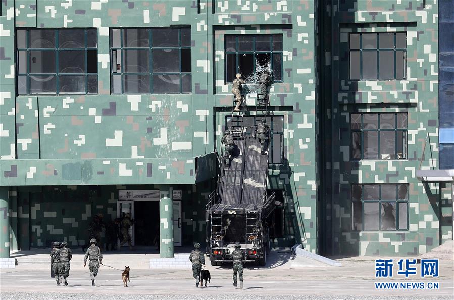 中吉“合作－2019”联合反恐演练结束