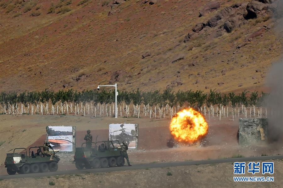 中吉“合作－2019”联合反恐演练结束