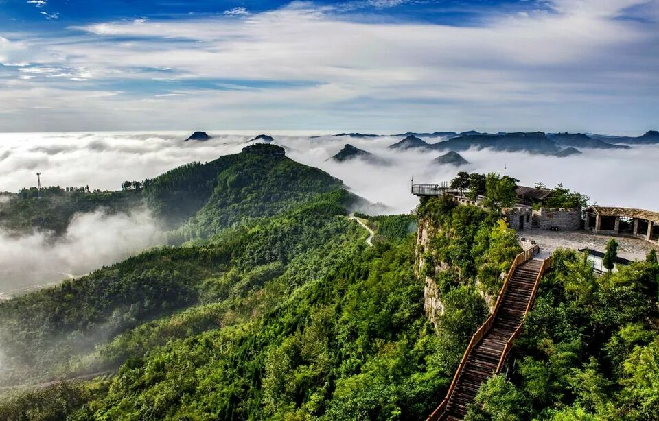 美景山东｜天上王城：中国唯一崮群观光地