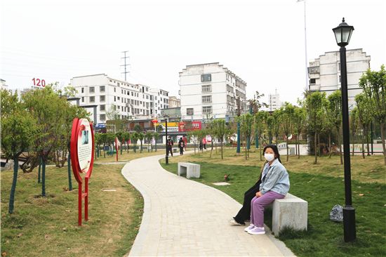 信阳淮滨：“口袋公园”让城市更有温度_fororder_图片2