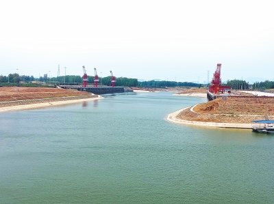沙河复航工程平顶山港建成 预计下半年通航
