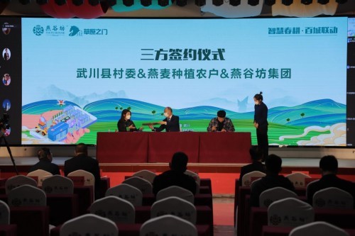 智慧春耕·百城联 2022第八届燕谷坊订单农业种植签约会如约举行