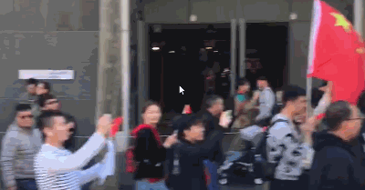 悉尼“爱国护港”和平游行，华人涌上街头表达中国心