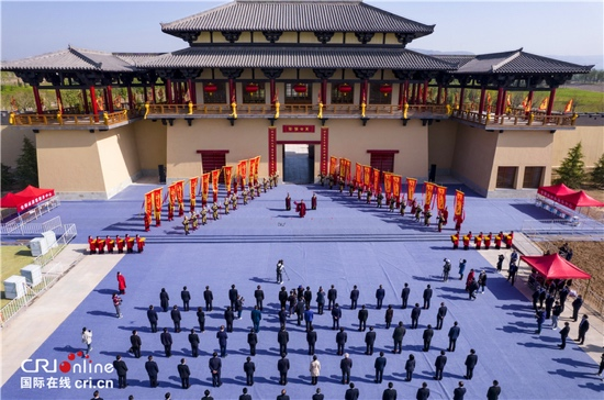 The 2022 Grain Rain Worshipping Ceremony of  Cangjie Is Held in Baishui County, Weinan City, Shaanxi Province_fororder_图片3