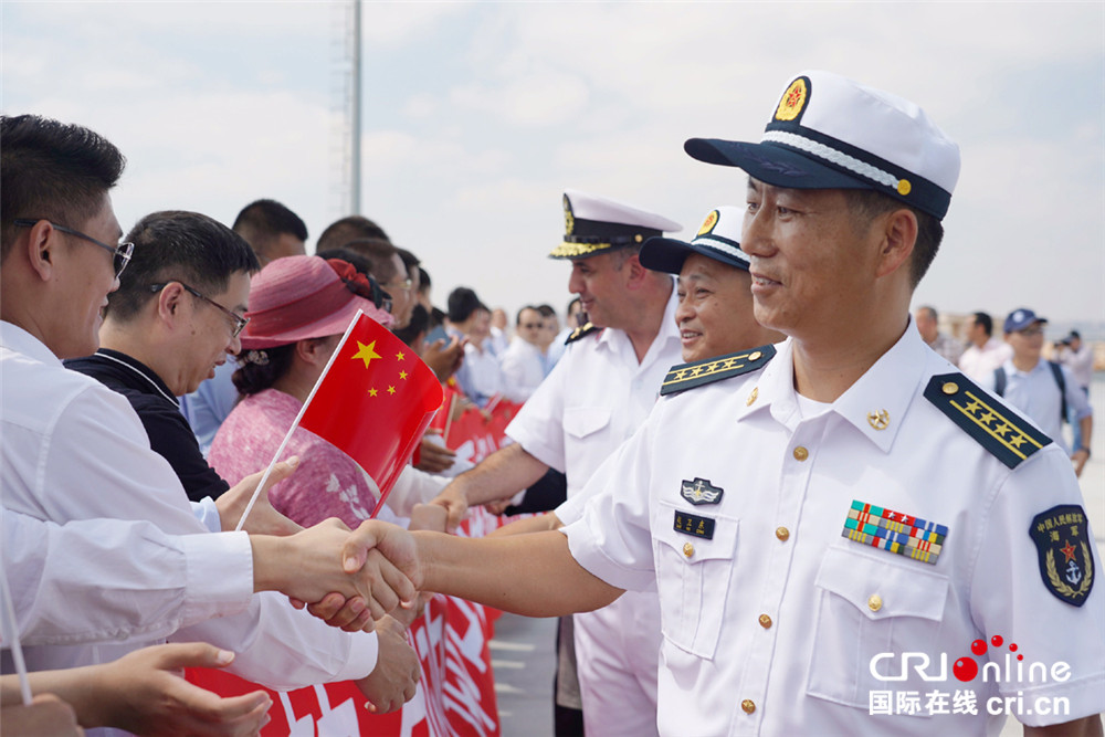 中国海军西安舰抵达埃及亚历山大港