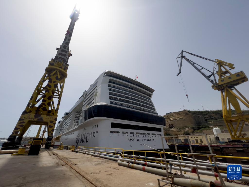 马耳他：中国援建的船坞运行忙_fororder_3
