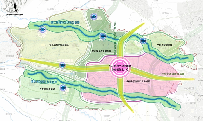 通稿（导航成都）眺望龙门山 郫都留出8条观山视线通廊